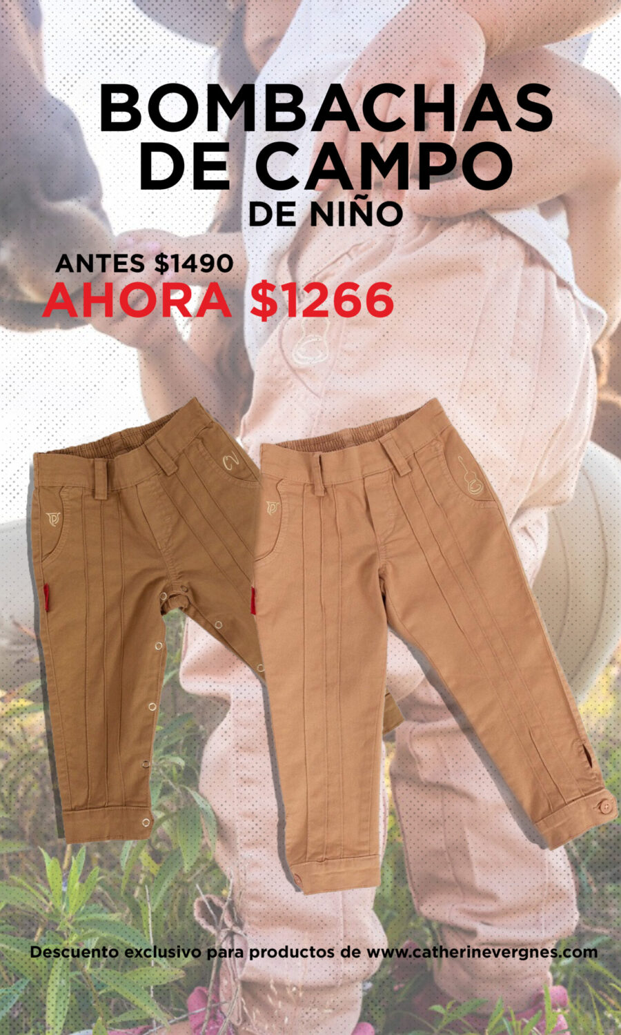 Bombachas de Campo Infantil