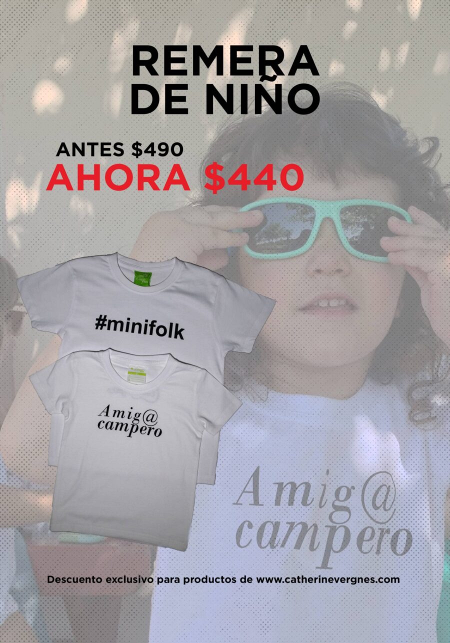 Remera infantil “Amig@ Campero”