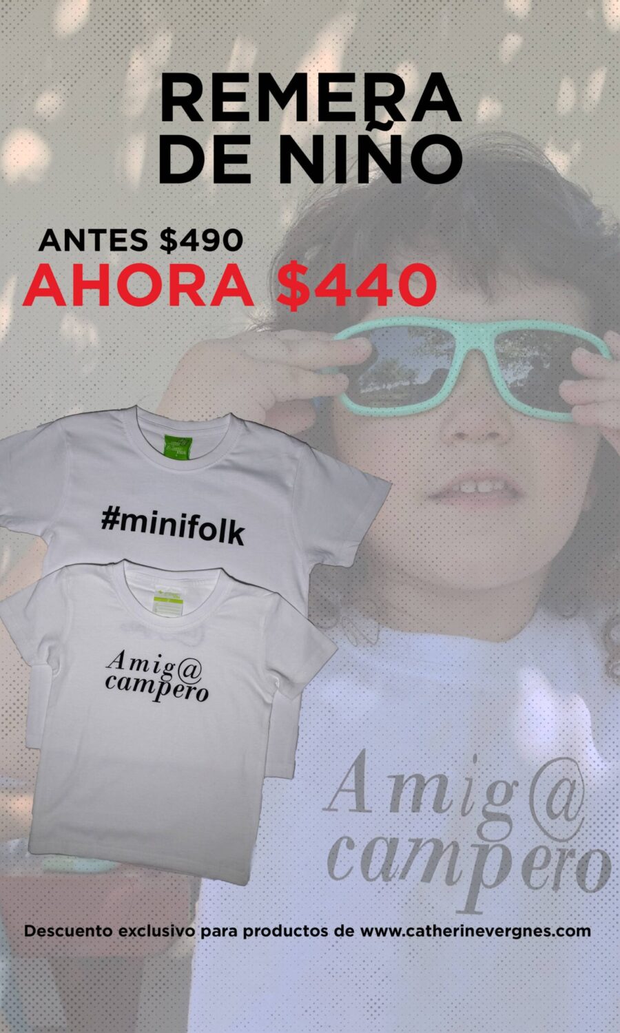 Remera infantil “Amig@ Campero”
